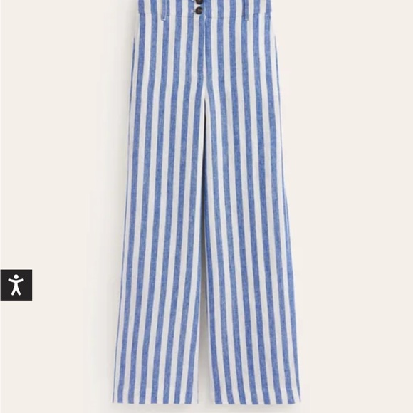 *new* Boden Westbourne Linen Pant Trousers Size 8P us - Picture 5 of 8